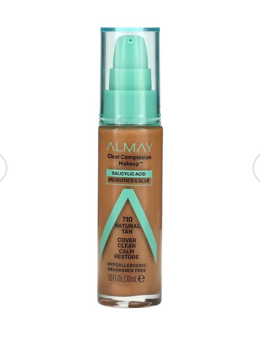 Almay Clear Complexion Makeup Liquid Foundation - Natural Tan 710